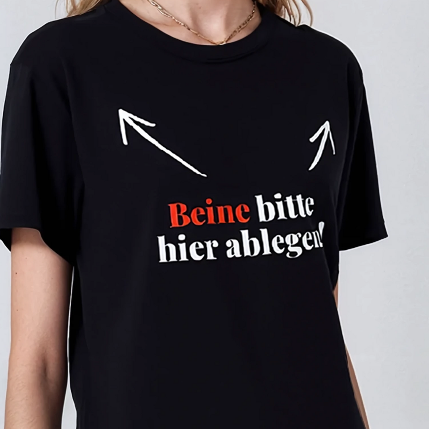 Beine bitte hier ablegen!