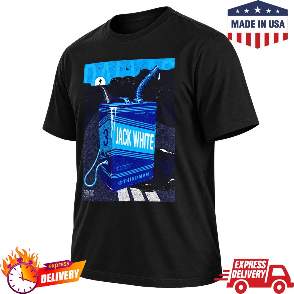 Jack White The Bomb Factory Dallas Unisex Tee