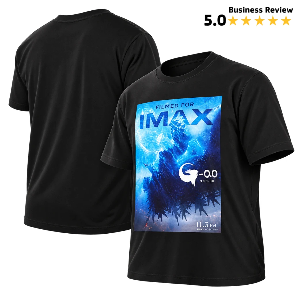Godzilla Minus Zero 2026 IMAX Movie Poster Unisex T-Shirt