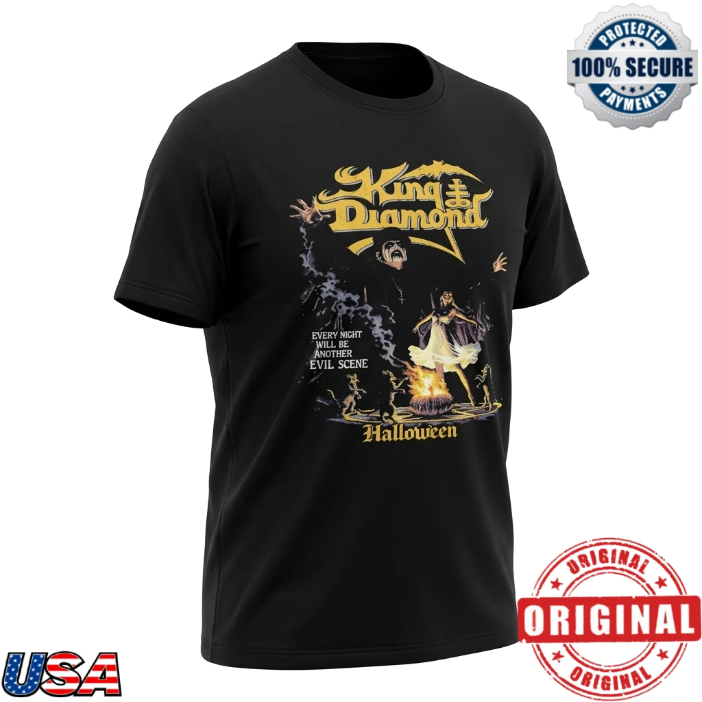 King Diamond Every Night Will Be Another Evil Scene T-Shirt