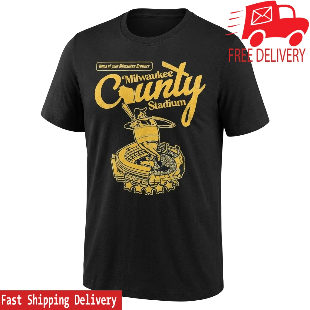 Milwaukee Brewers County Stadium Shirt