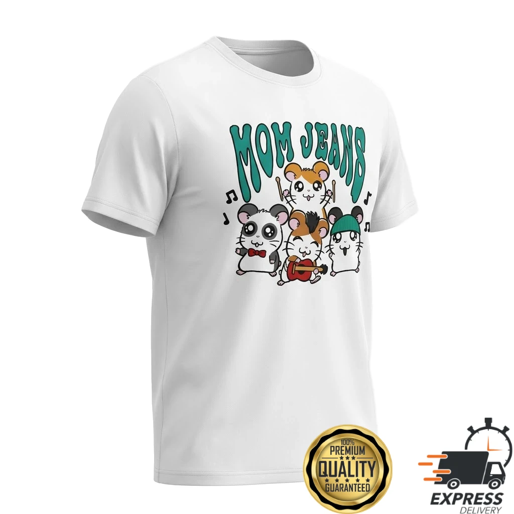 Mom Jeans Hamtaro Graphic T-Shirt