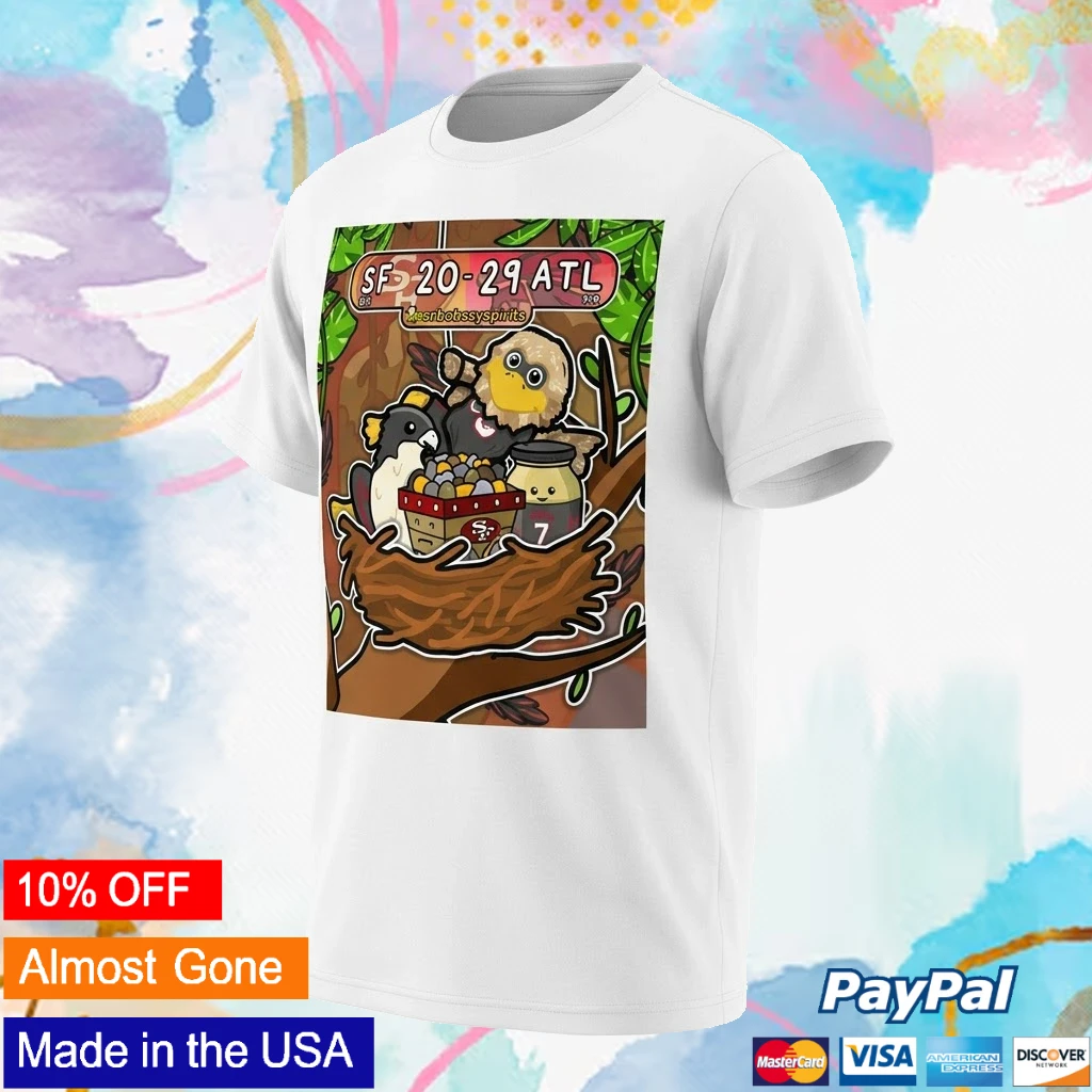 San Francisco 49ers Vs Atlanta Falcons 20-29 CornDoggy Sports Poster Tee