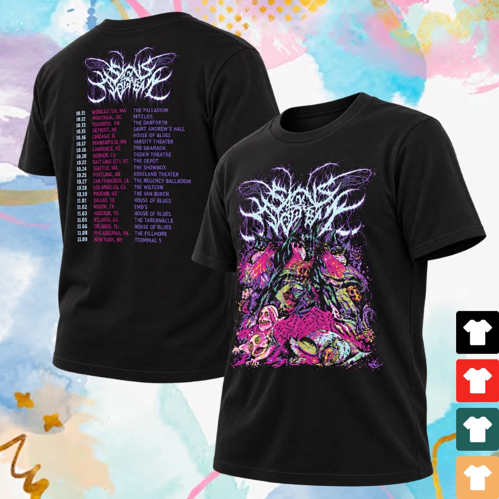 Signs Of The Swarm North American Fall Tour 2026 Tour Dates Tee